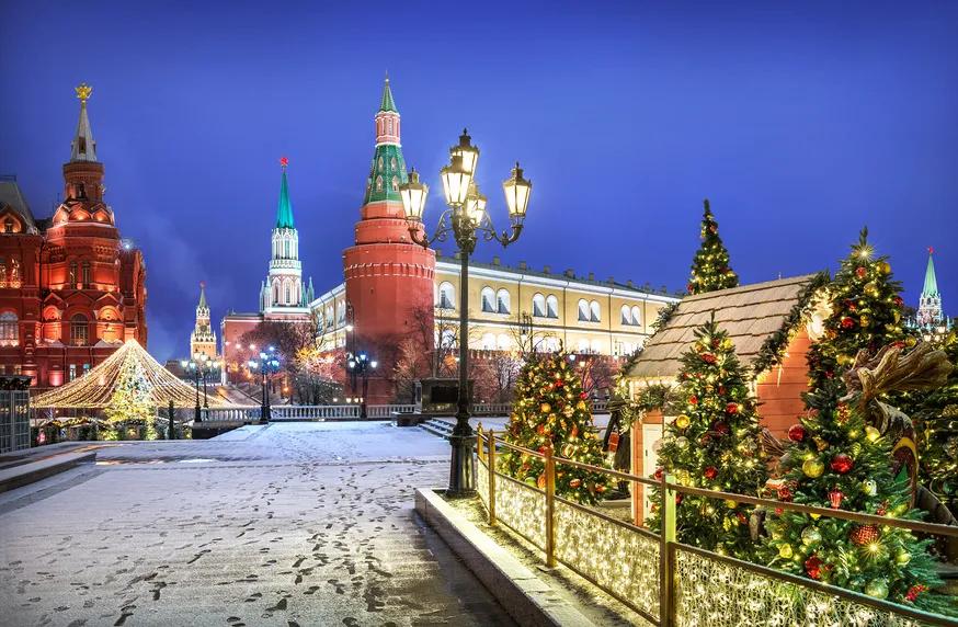 Москва. Огни рождественской столицы