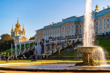 Осенний вальс фонтанов | Индивидуальные туры Санкт-Петербург | Сентябрь сезон 2024 - 2025