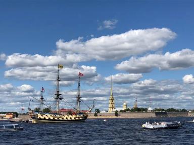 Северные острова Дельты Невы с выходом в Финский залив 