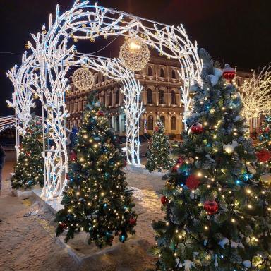 Новогодняя экскурсия «Вечерний Петербург» (для корпоративных групп)