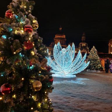 Новогодняя экскурсия «Вечерний Петербург» (для корпоративных групп)