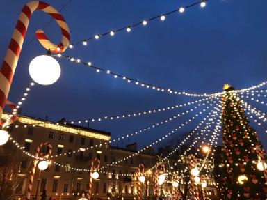 Новогодняя экскурсия «Вечерний Петербург» (для корпоративных групп)