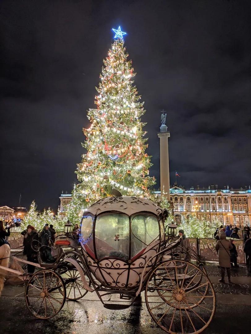 Волшебные мгновения Рождества в Петербурге