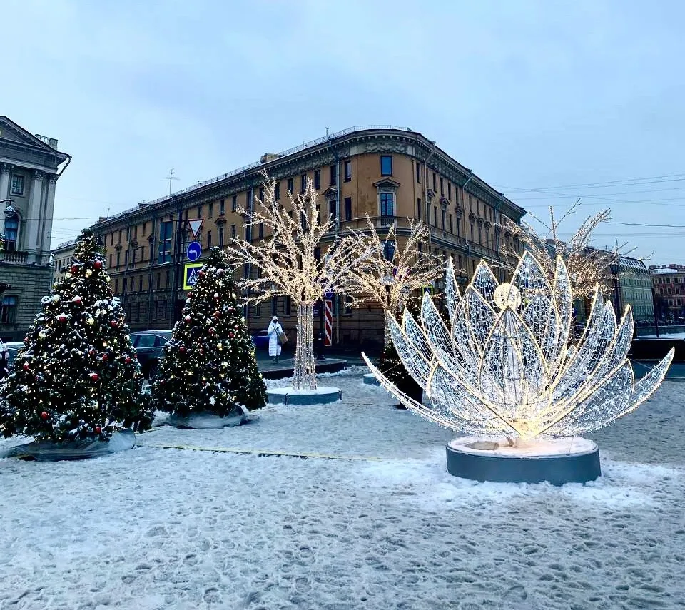 Новогодняя коллекция в Петербурге 