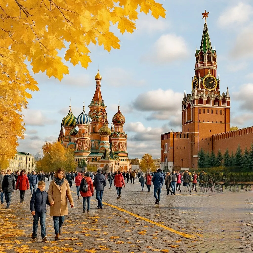 Московские осенние каникулы | Экскурсионные туры Московский кремль | Школьные каникулы сезон 2024 - 2025