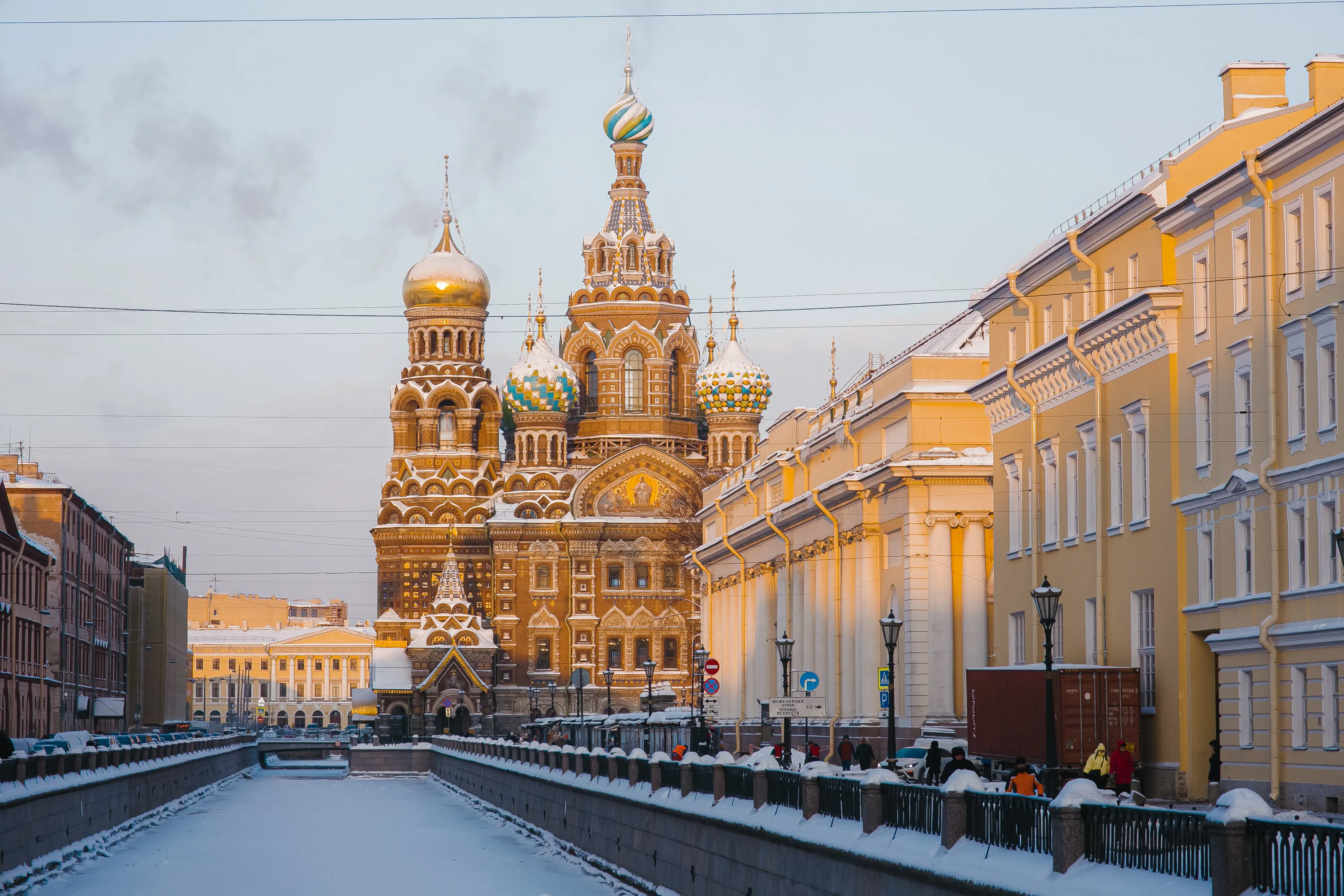 Новогодняя мозаика в Петербурге