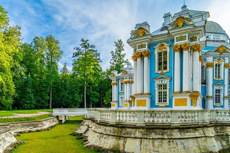 Царское Село. Екатерининский дворец (Янтарная комната) 