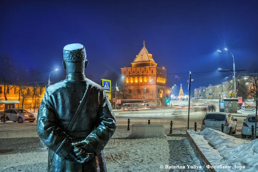 Русский сувенир в новогодние каникулы 